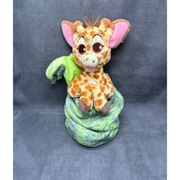 Disney Other - Disney Parks Animal Kingdom Baby Giraffe in a Blanket Plush